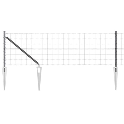 Welded Wire Fence with Spikes 10 x 0.6 m (W x H)