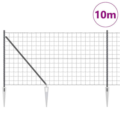 Welded Wire Fence with Spikes 10 x 1.4 m (W x H)