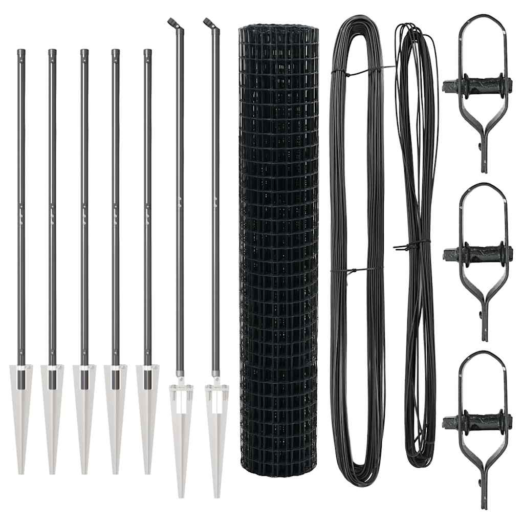 Welded Wire Fence with Spikes 10 x 1.6 m (W x H)