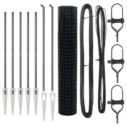 Welded Wire Fence with Spikes 10 x 1.6 m (W x H)