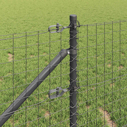 Welded Wire Fence with Spikes 25 x 0.4 m (W x H)