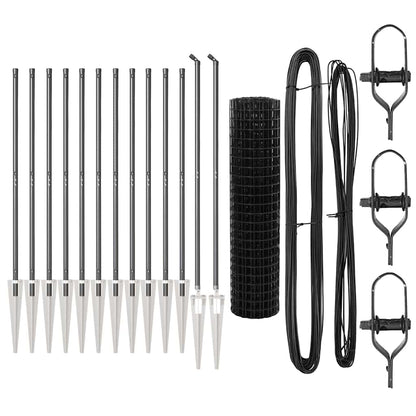 Welded Wire Fence with Spikes 25 x 1.2 m (W x H)