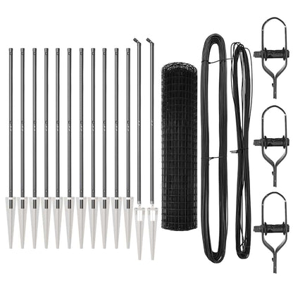 Welded Wire Fence with Spikes 25 x 1.2 m (W x H)