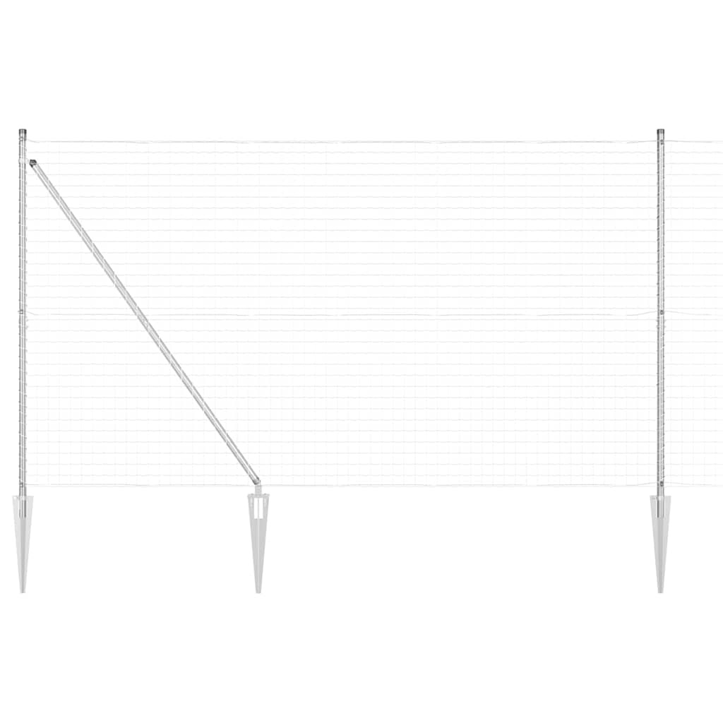 Welded Wire Fence with Spikes 10 x 1.5 m (W x H)
