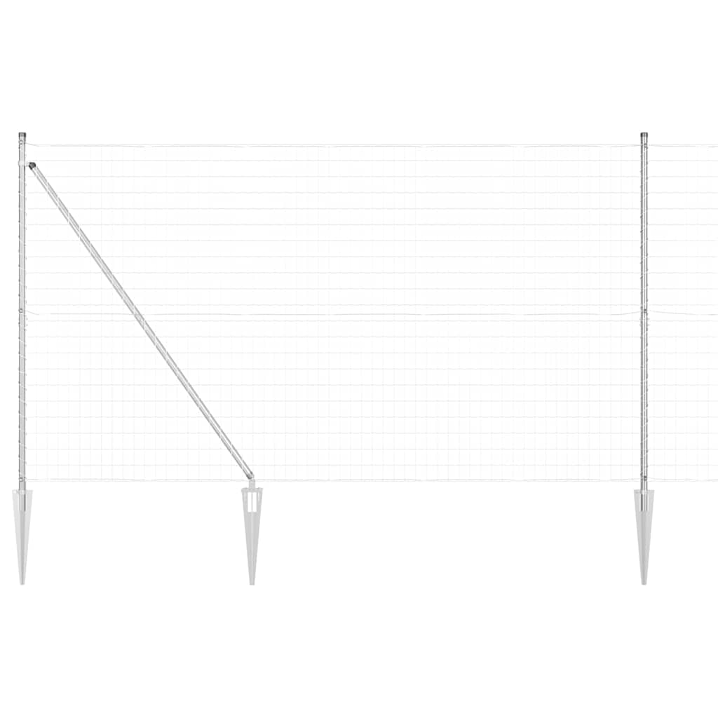 Welded Wire Fence with Spikes 10 x 1.5 m (W x H)