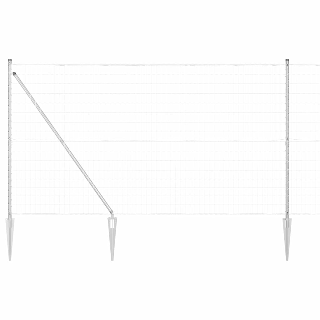 Welded Wire Fence with Spikes 10 x 1.5 m (W x H)