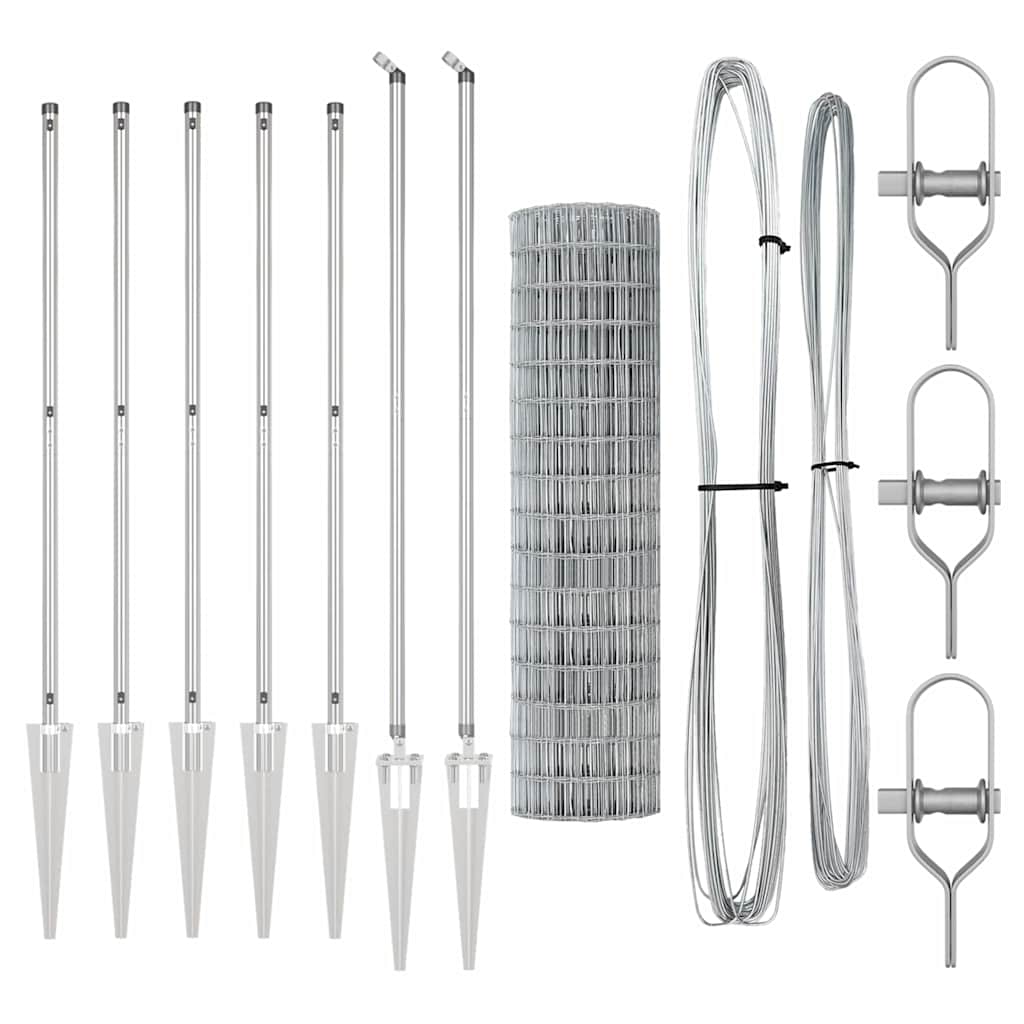 Welded Wire Fence with Spikes 10 x 1.2 m (W x H)