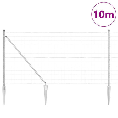 Welded Wire Fence with Spikes 10 x 1.2 m (W x H)