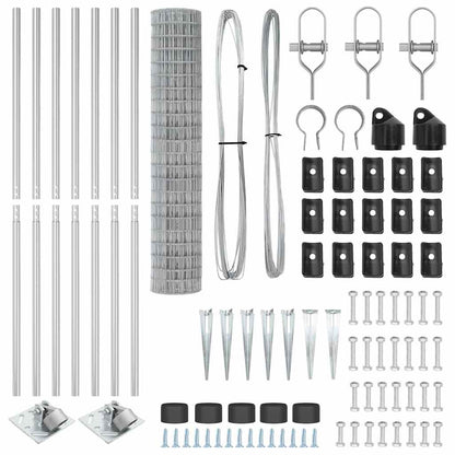 Welded Wire Fence with Spikes 10 x 1.5 m (W x H)