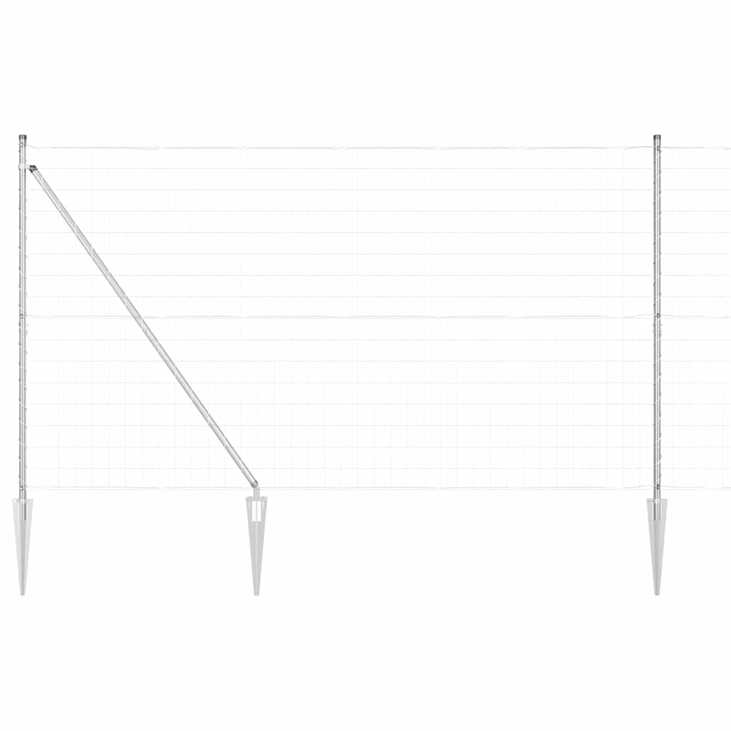 Welded Wire Fence with Spikes 10 x 1.6 m (W x H)