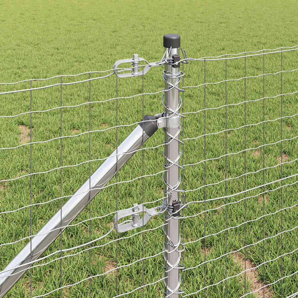 Welded Wire Fence with Spikes 25 x 0.8 m (W x H)