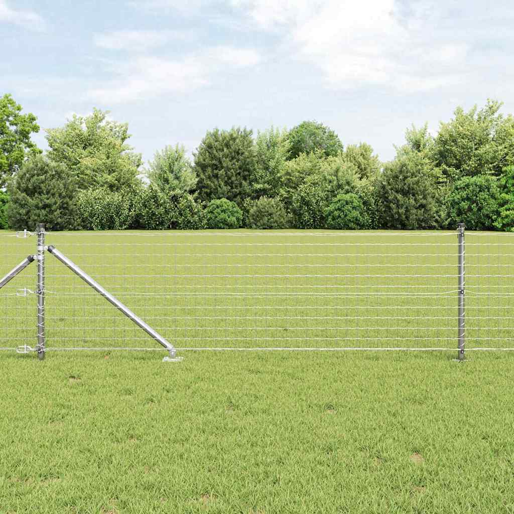 Welded Wire Fence with Spikes 25 x 0.8 m (W x H)
