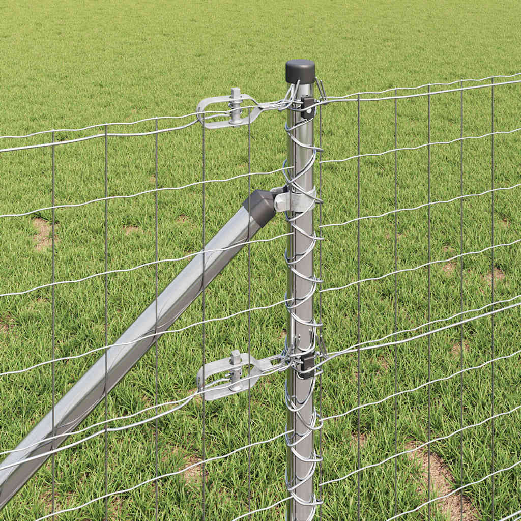 Welded Wire Fence with Spikes 25 x 0.4 m (W x H)