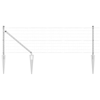 Welded Wire Fence with Spikes 25 x 0.6 m (W x H)