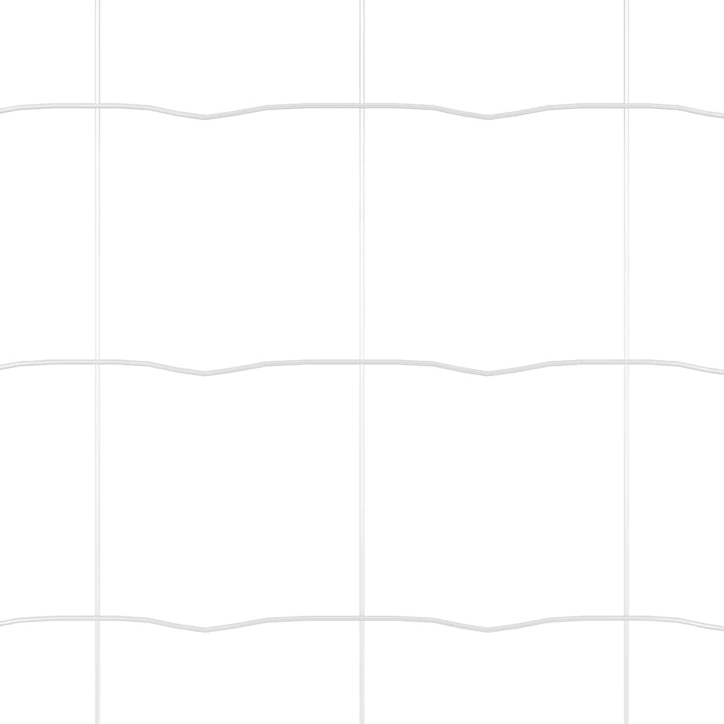 Fence with Post Silver 0.6 x 50 m Steel