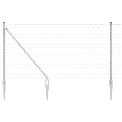 Welded Wire Fence with Spikes 25 x 1.2 m (W x H)