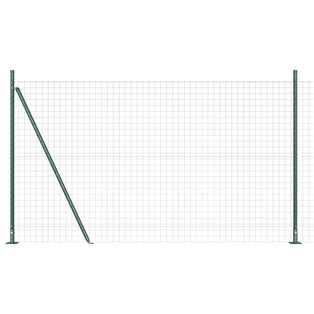 Welded Wire Fence with Concrete Base 10 x 1.6 m (W x H)