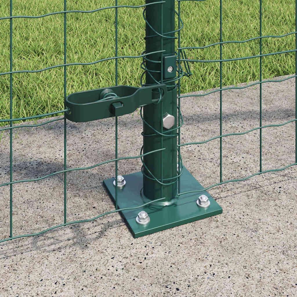 Welded Wire Fence with Concrete Base 10 x 1.5 m (W x H)