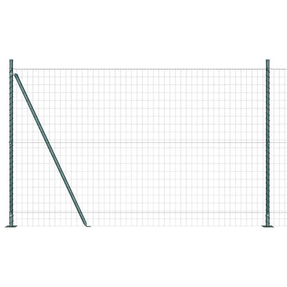 Welded Wire Fence with Concrete Base 10 x 1.5 m (W x H)