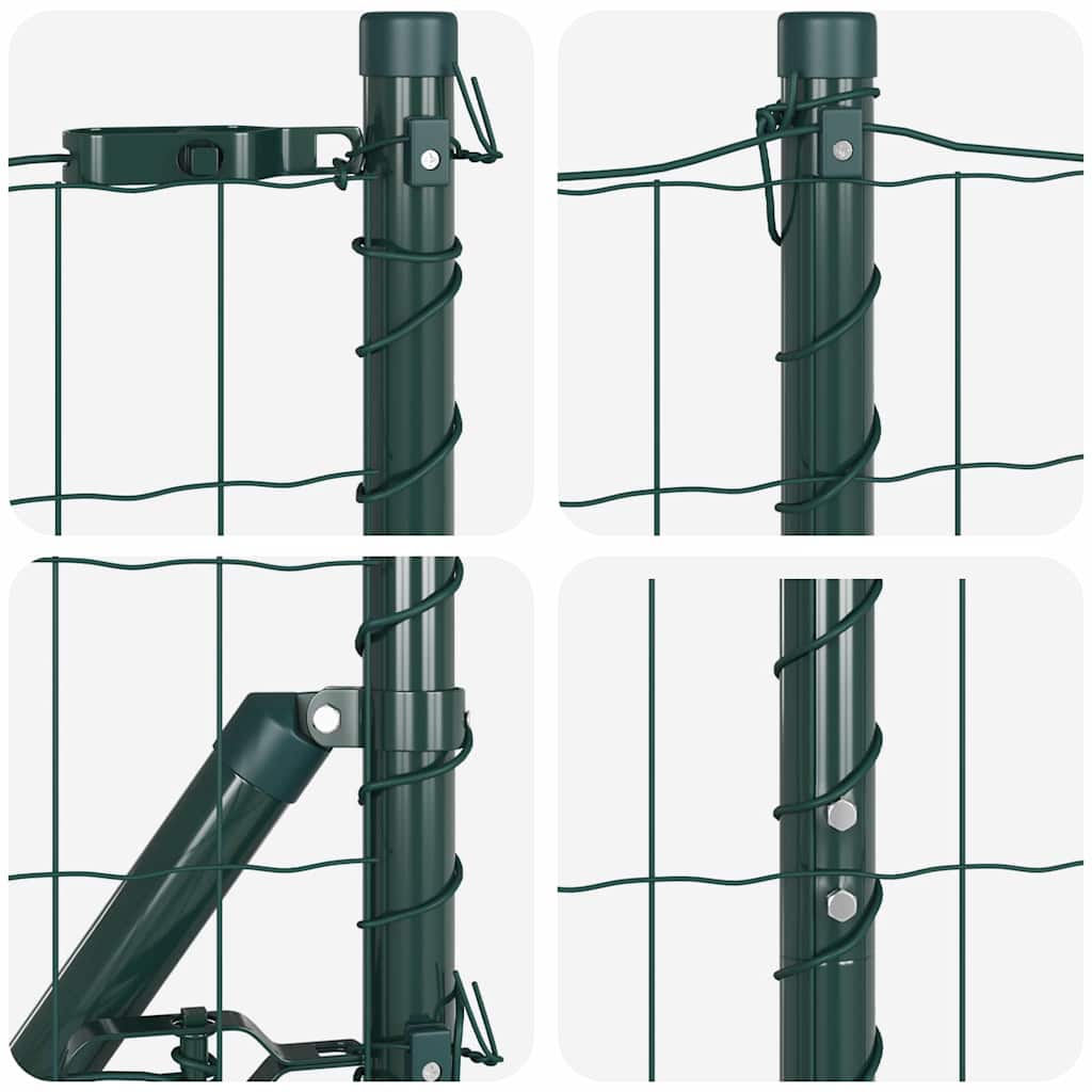 Welded Wire Fence with Concrete Base 10 x 1.4 m (W x H)