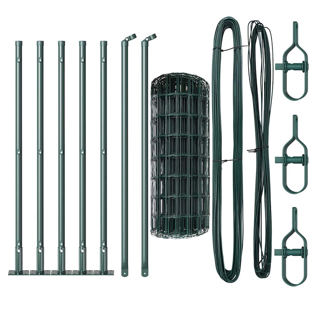 Welded Wire Fence with Concrete Base 10 x 0.4 m (W x H)