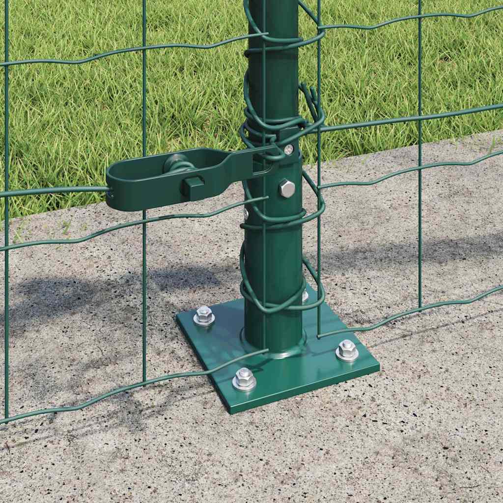 Welded Wire Fence with Concrete Base 10 x 0.6 m (W x H)