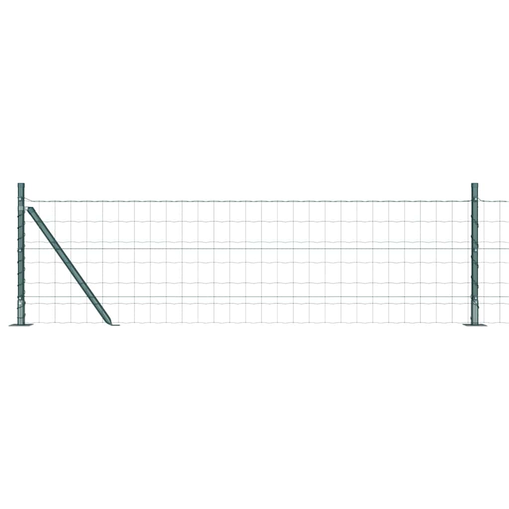 Welded Wire Fence with Concrete Base 10 x 0.6 m (W x H)