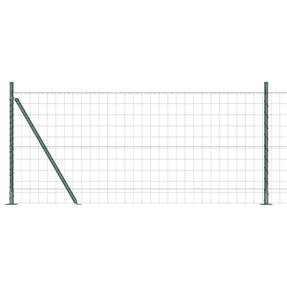 Welded Wire Fence with Concrete Base 10 x 0.8 m (W x H)
