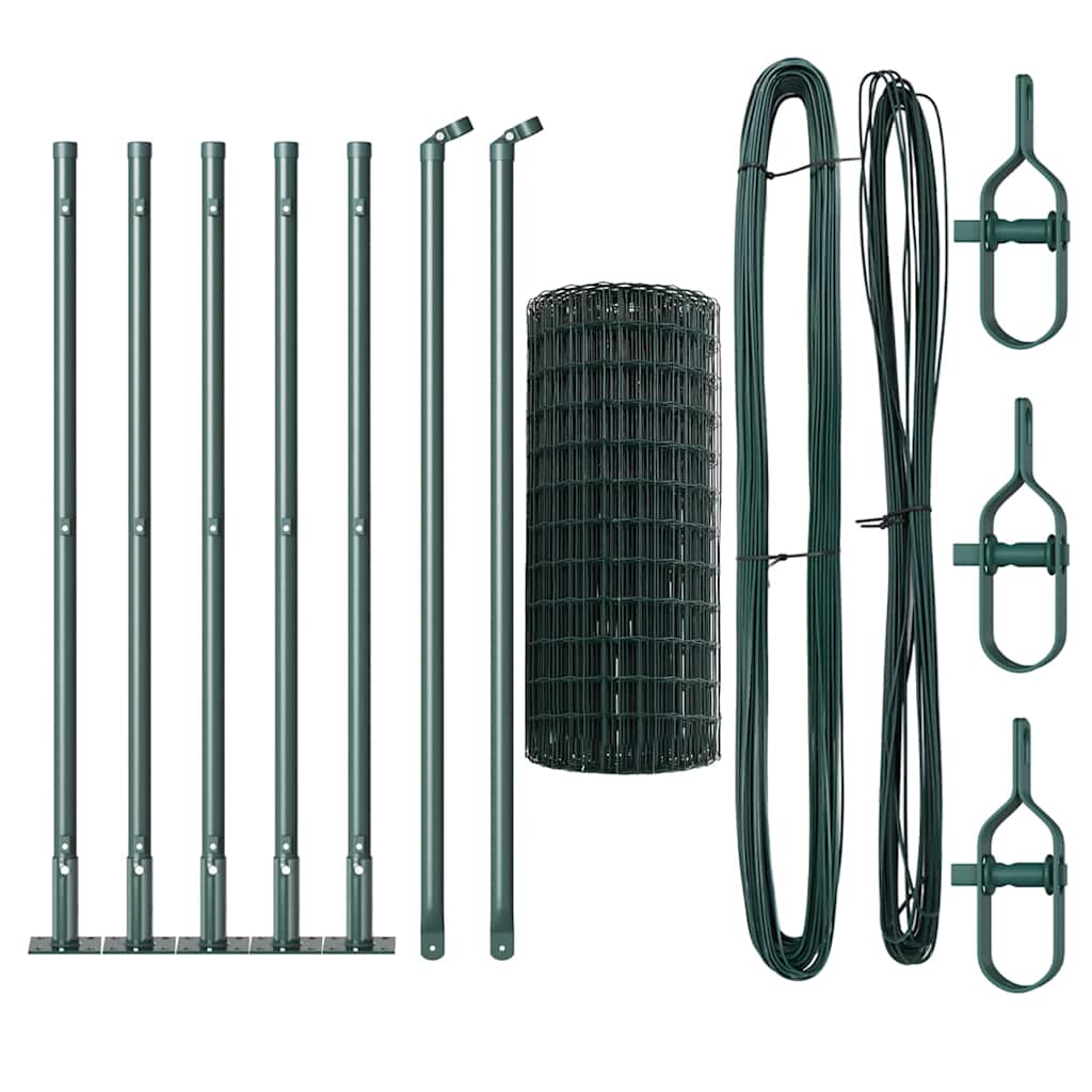 Welded Wire Fence with Concrete Base 10 x 0.4 m (W x H)