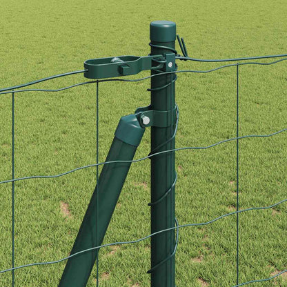 Fence with Post Green 1.2 x 10 m Steel
