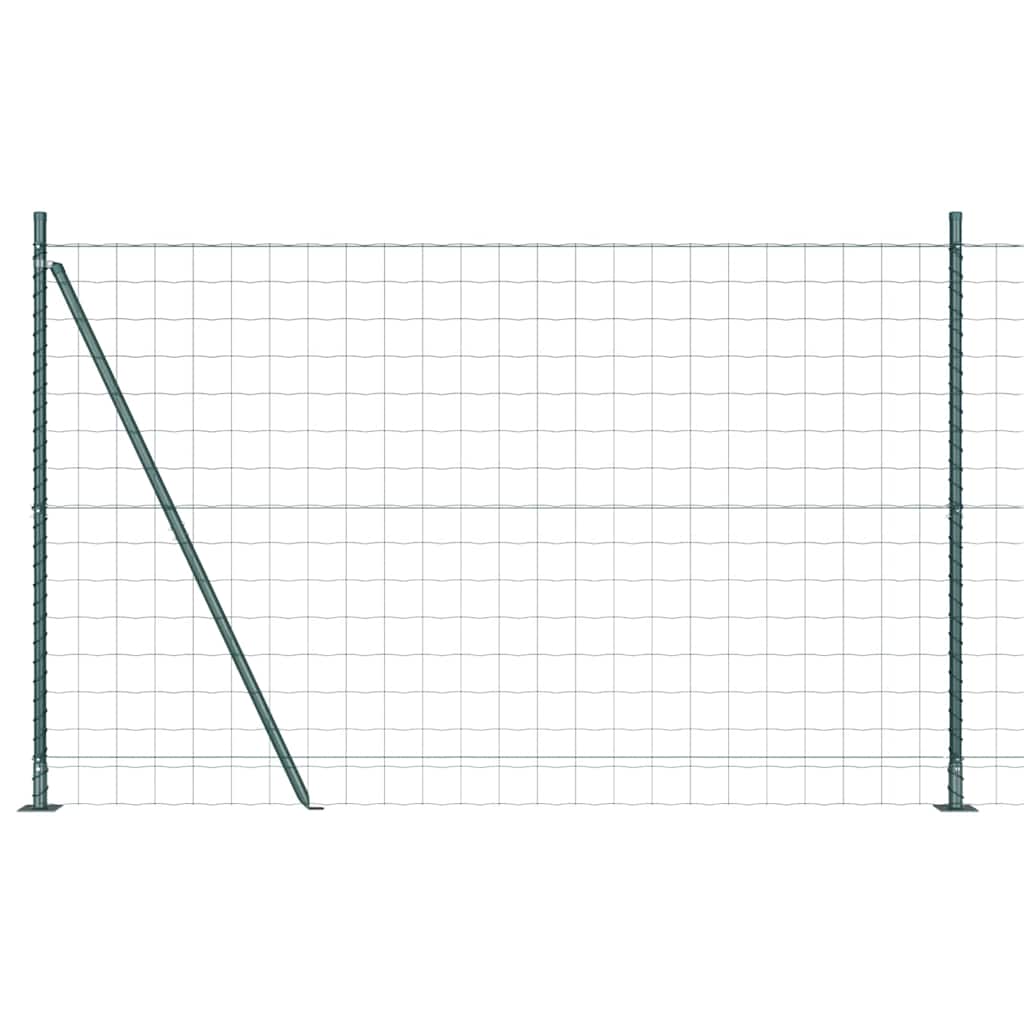 Welded Wire Fence with Concrete Base 10 x 1.6 m (W x H)