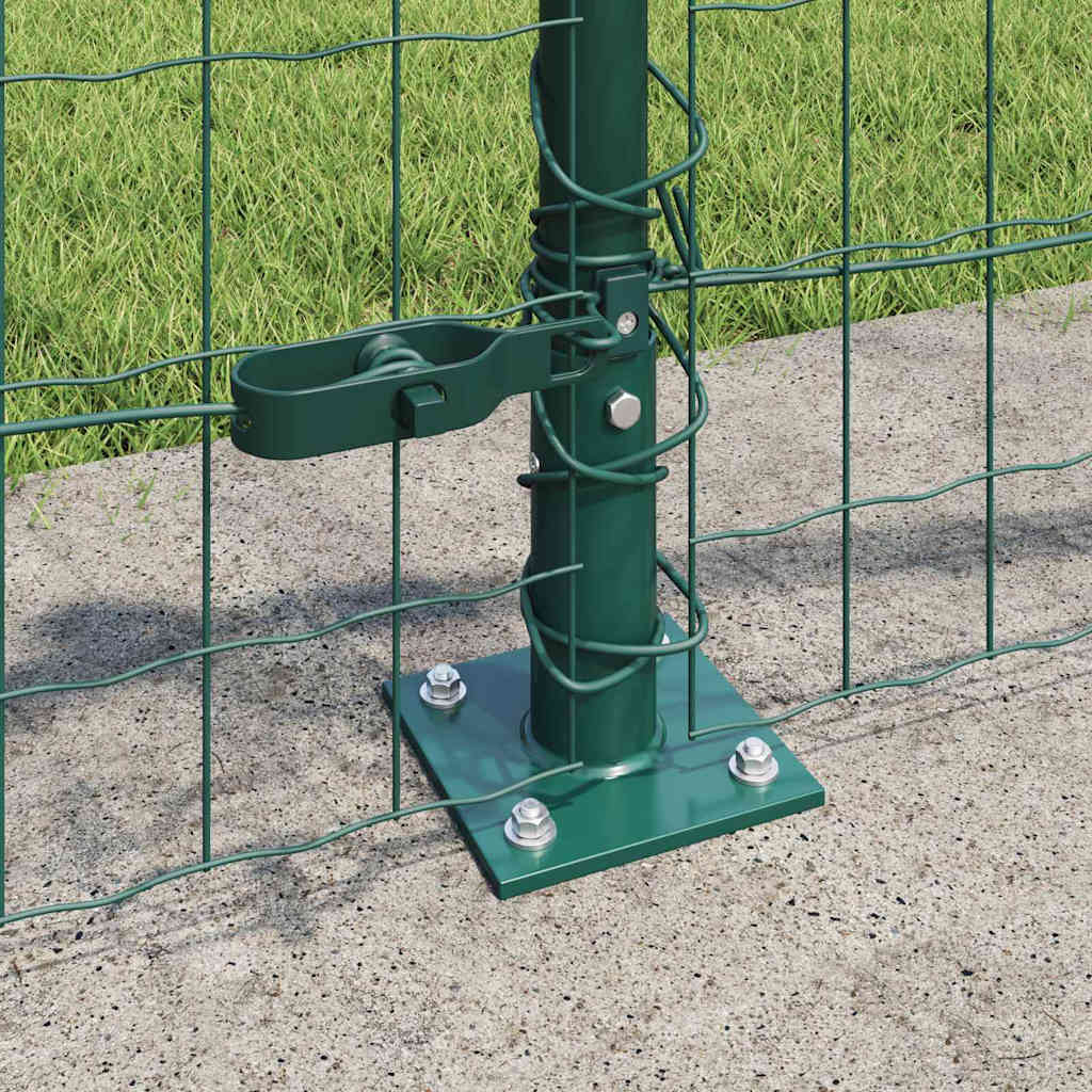 Welded Wire Fence with Concrete Base 25 x 0.4 m (W x H)