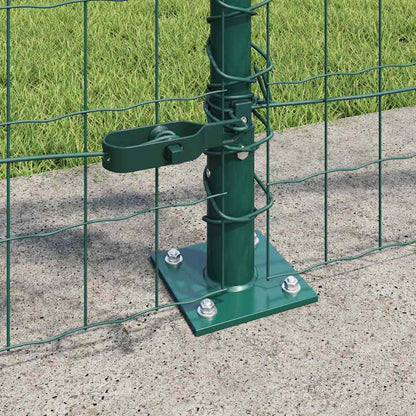 Welded Wire Fence with Concrete Base 25 x 1 m (W x H)