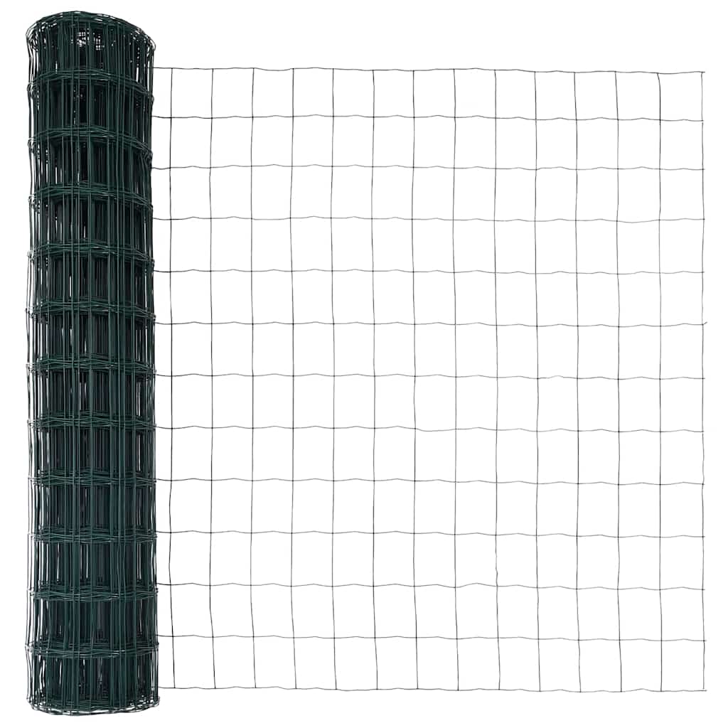 Welded Wire Fence with Concrete Base 25 x 0.8 m (W x H)