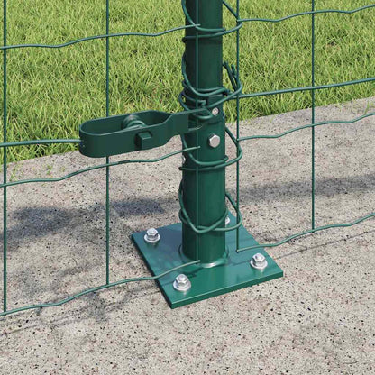 Welded Wire Fence with Concrete Base 50 x 0.6 m (W x H)