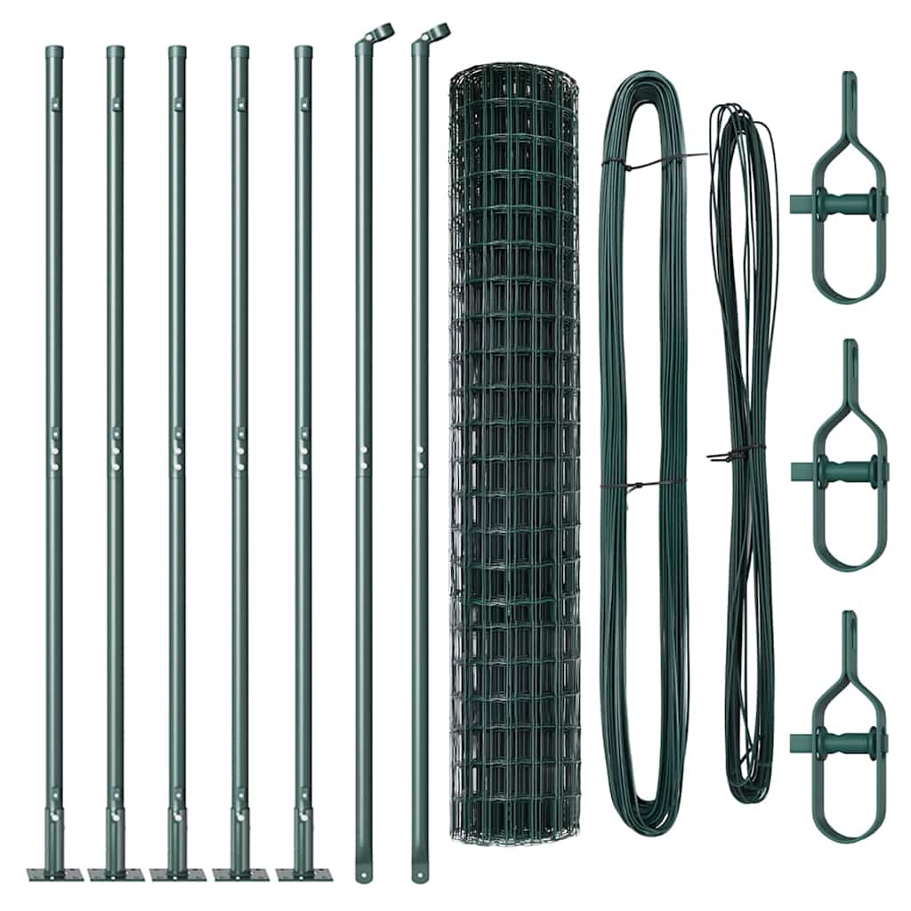 Welded Wire Fence with Concrete Base 10 x 1.4 m (W x H)