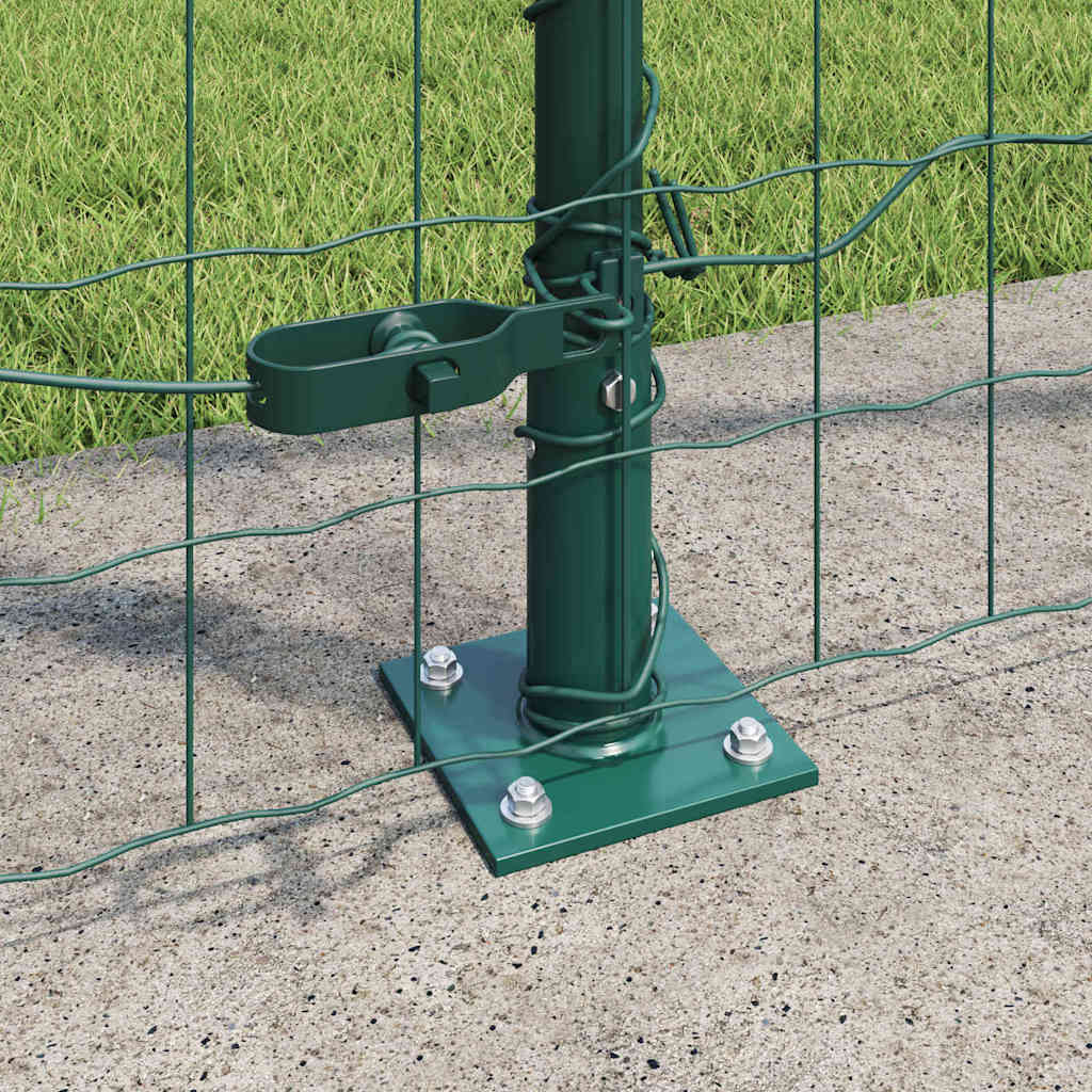 Welded Wire Fence with Concrete Base 10 x 1.6 m (W x H)