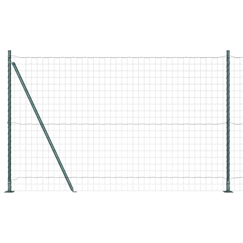 Welded Wire Fence with Concrete Base 10 x 1.6 m (W x H)