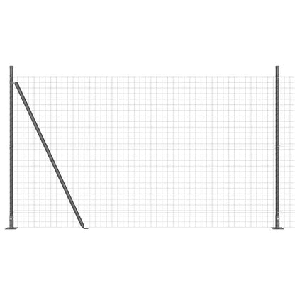 Welded Wire Fence with Concrete Base 10 x 1.6 m (W x H)