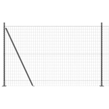 Welded Wire Fence with Concrete Base 10 x 1.5 m (W x H)