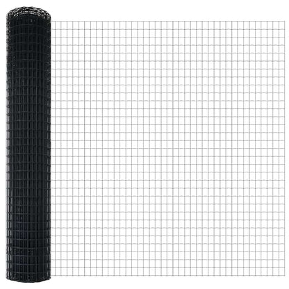 Welded Wire Fence with Concrete Base 10 x 1.6 m (W x H)