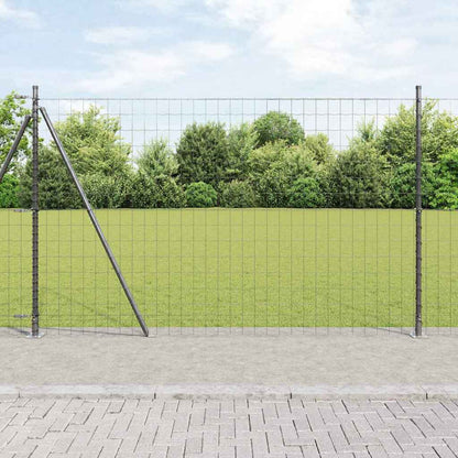 Welded Wire Fence with Concrete Base 10 x 1.6 m (W x H)