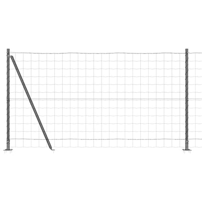Welded Wire Fence with Concrete Base 10 x 1.2 m (W x H)