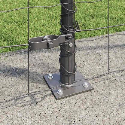 Welded Wire Fence with Concrete Base 10 x 1.4 m (W x H)