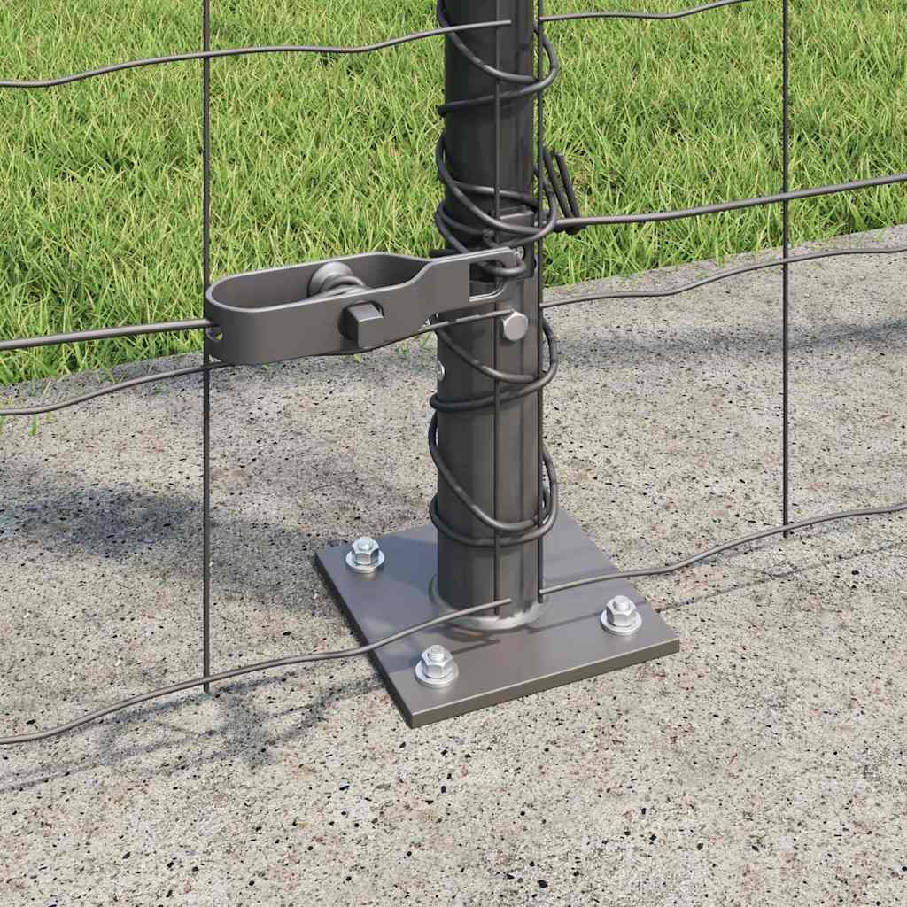 Welded Wire Fence with Concrete Base 10 x 1.5 m (W x H)