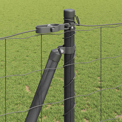Welded Wire Fence with Concrete Base 25 x 1.2 m (W x H)