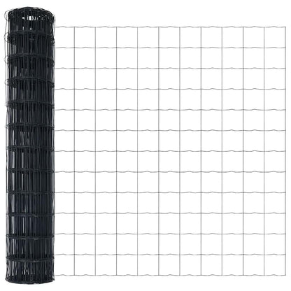 Welded Wire Fence with Concrete Base 25 x 1.2 m (W x H)
