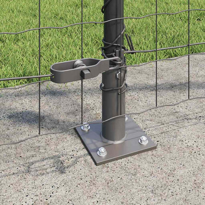 Welded Wire Fence with Concrete Base 10 x 1.2 m (W x H)