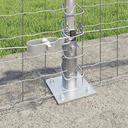 Welded Wire Fence with Concrete Base 10 x 0.4 m (W x H)