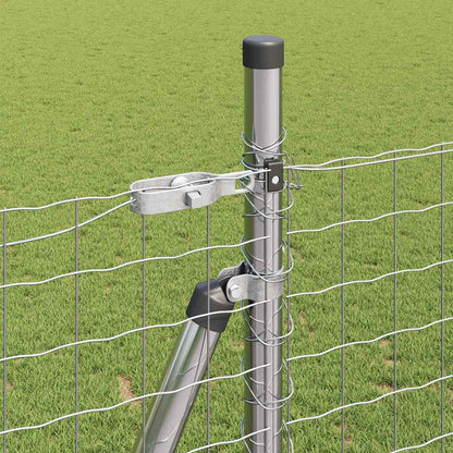 Welded Wire Fence with Concrete Base 10 x 1.4 m (W x H)